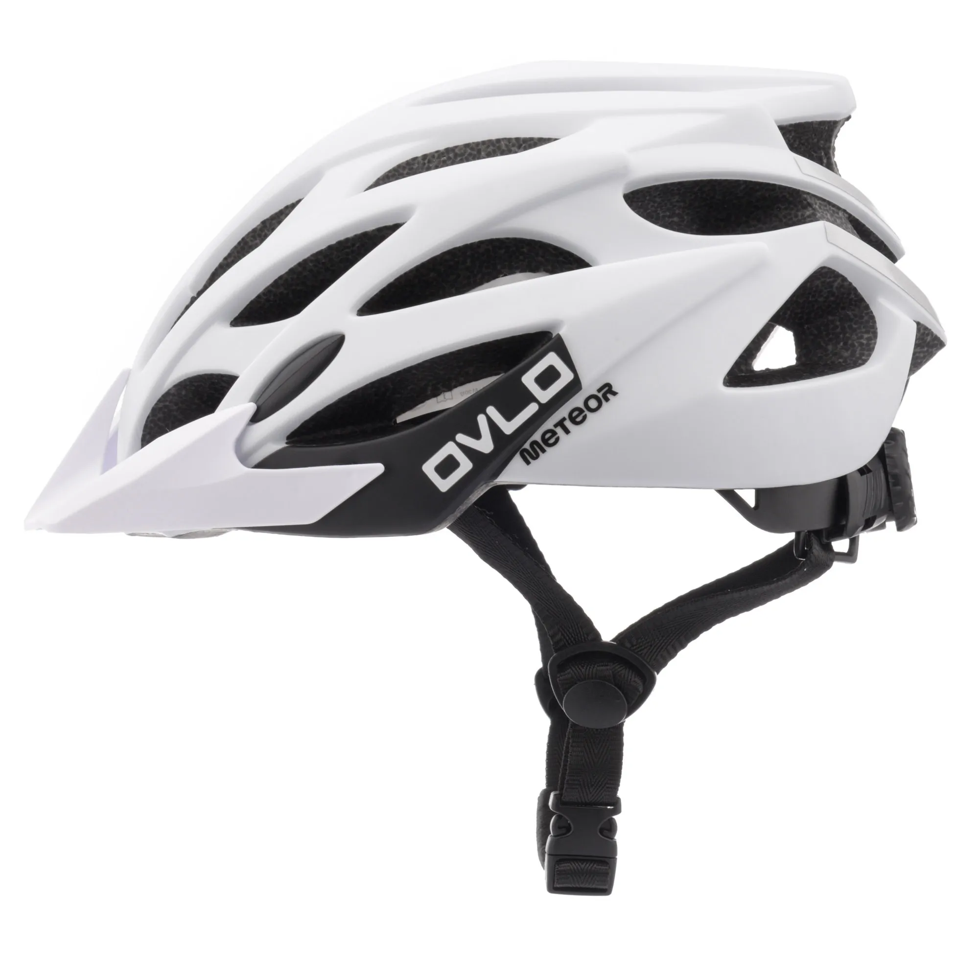 Kask rowerowy Meteor Ovlo L 58-61 cm biały