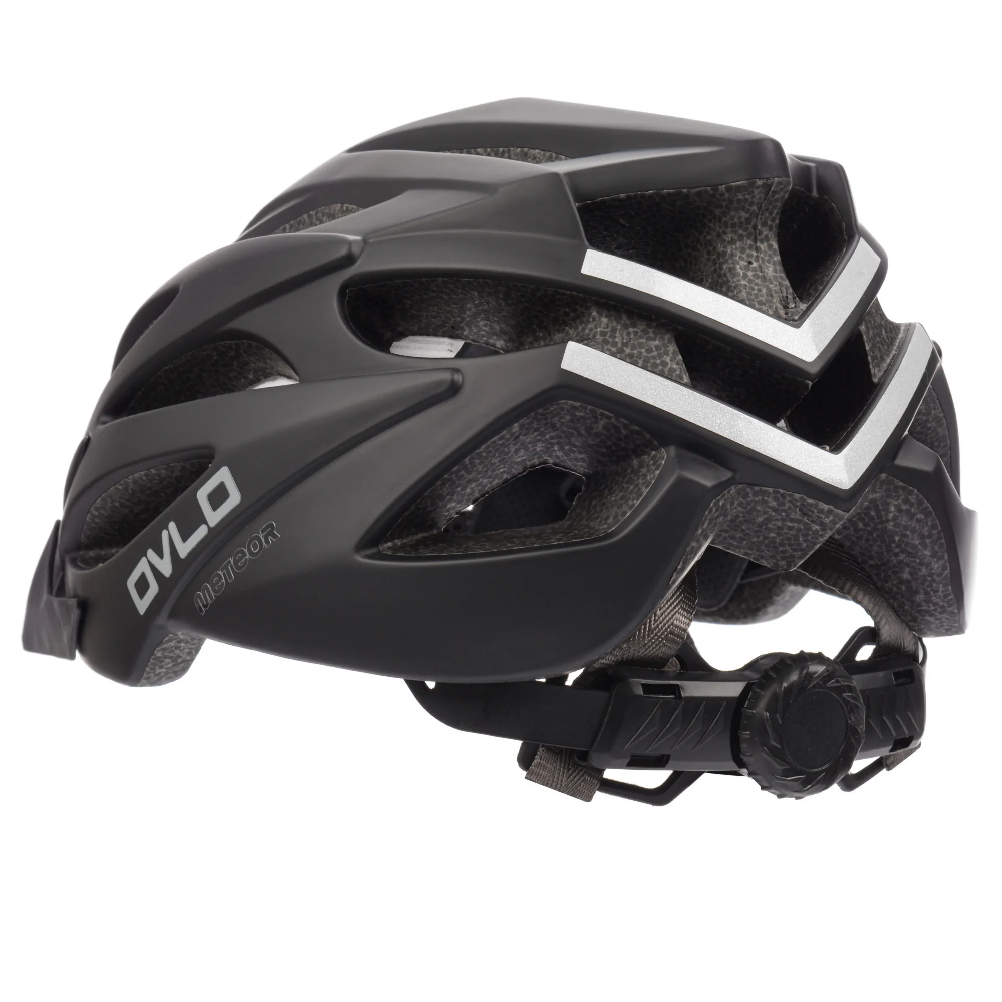 Kask rowerowy Meteor Ovlo L 58-61 cm czarny