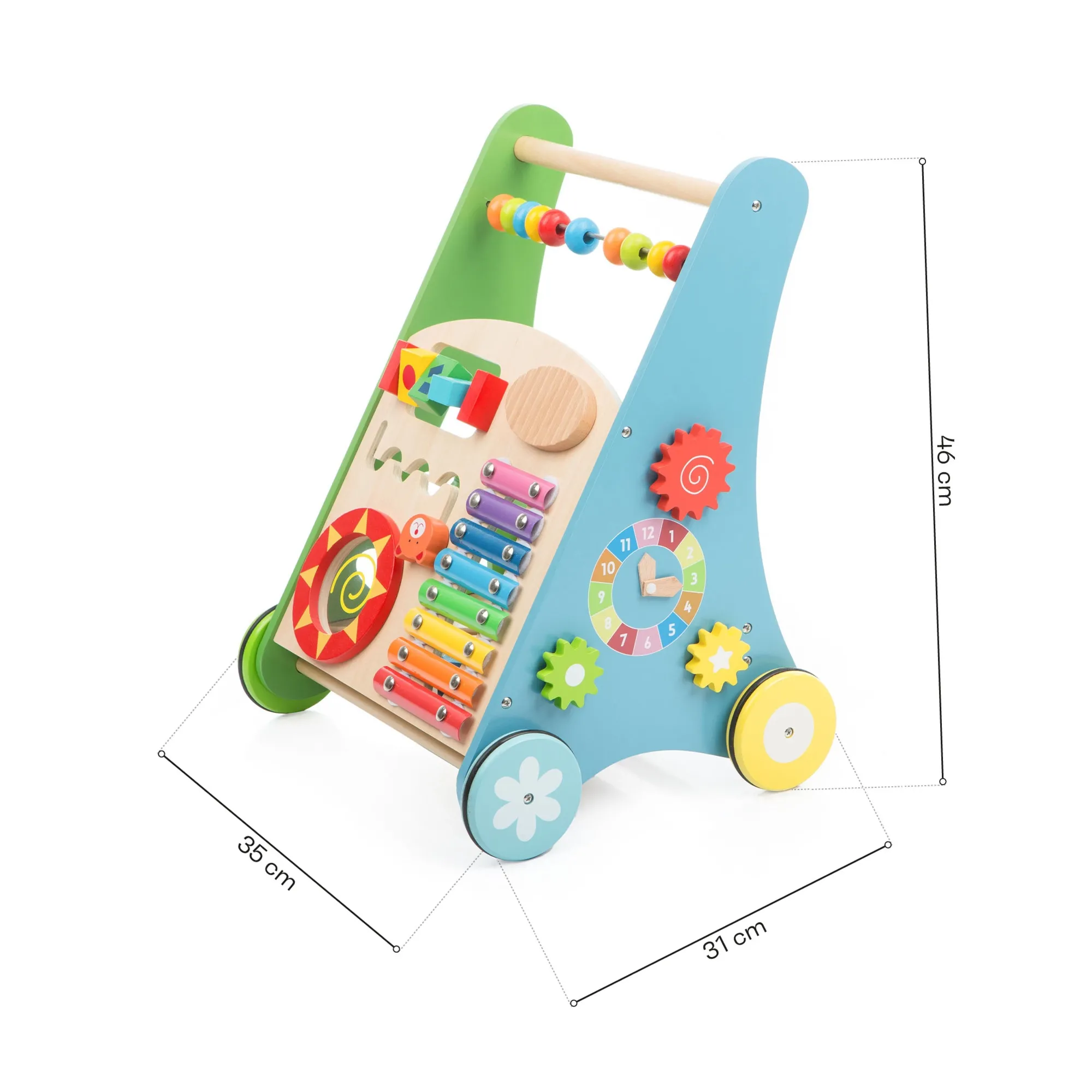 Drewniany chodzik manipulacyjny