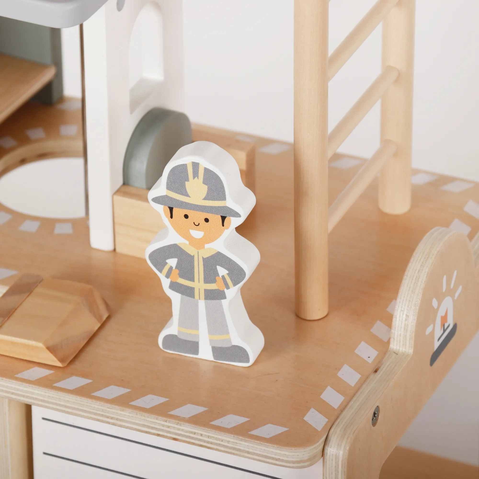 Drewniana remiza strażacka