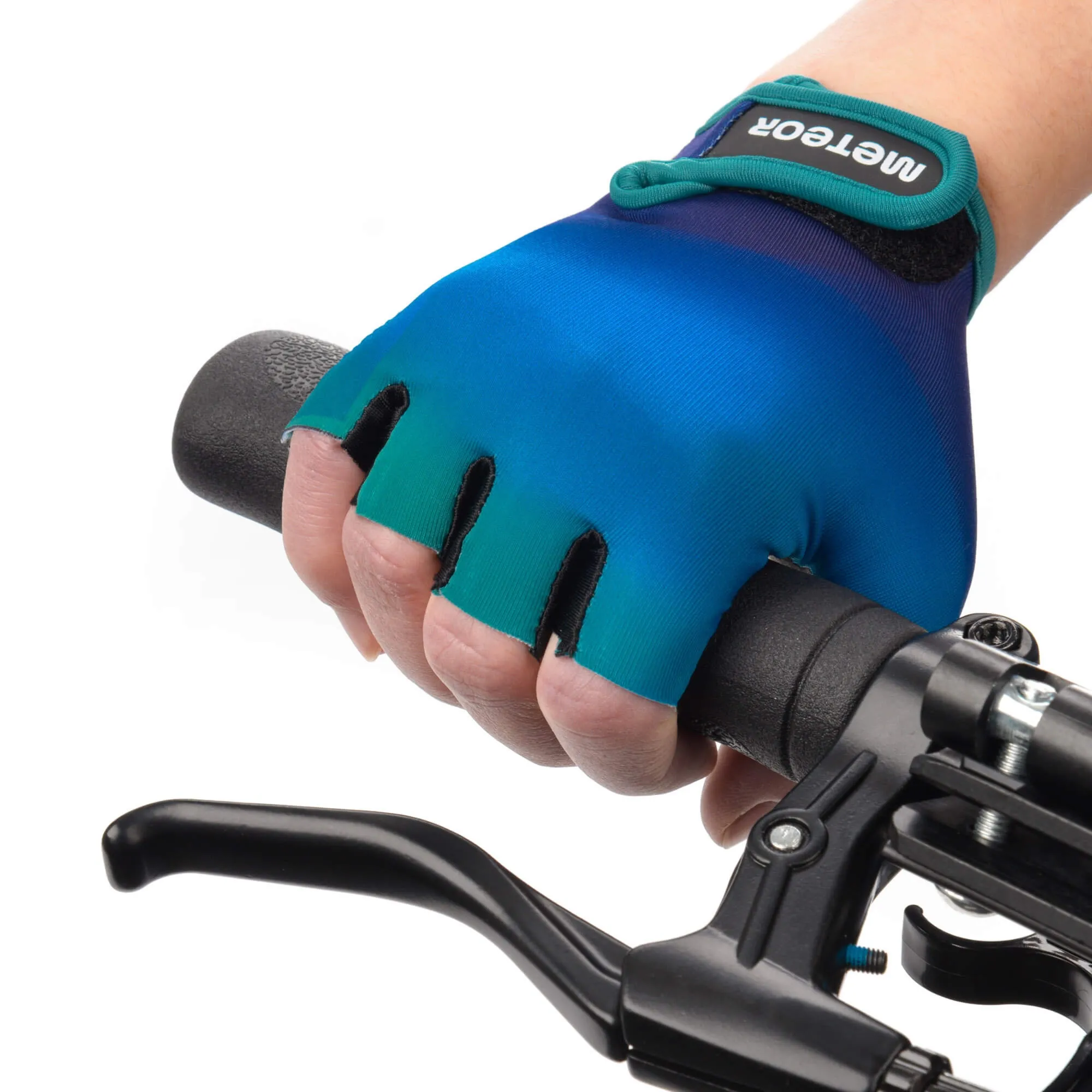 Rękawiczki rowerowe Meteor Kids XS Fluid