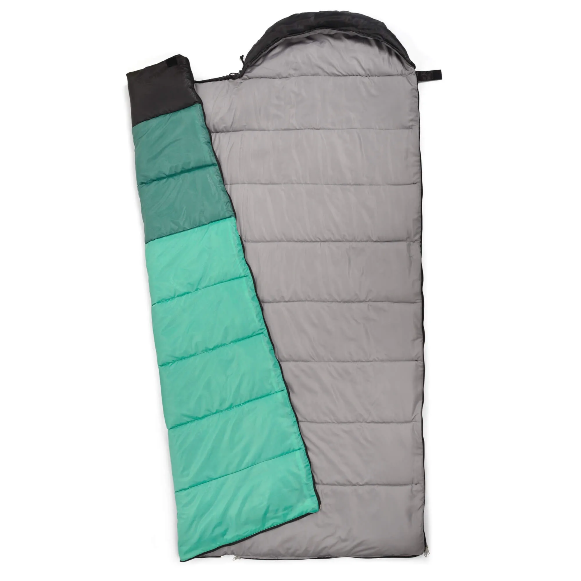 Śpiwór Meteor Bombay L miętowy/czarny