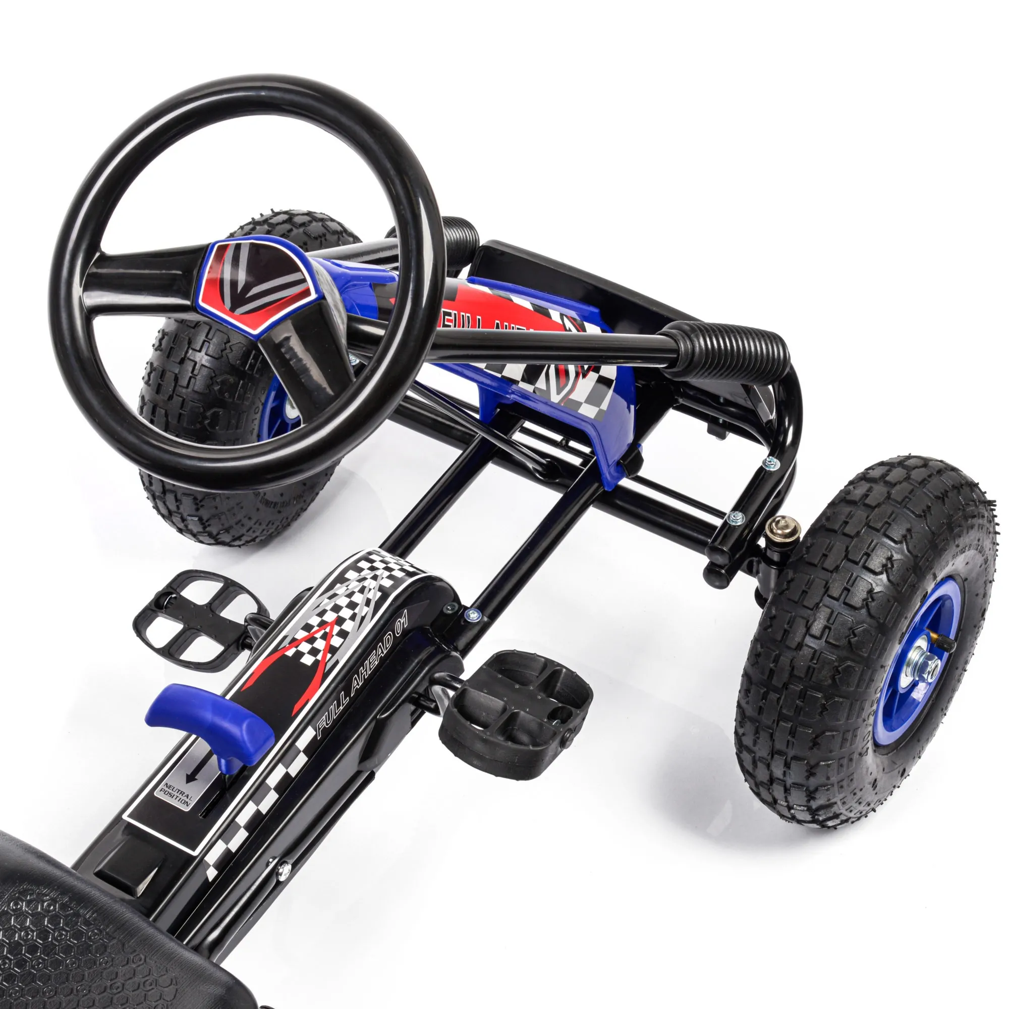 Gokart na pedały Meteor GM/15 niebieski