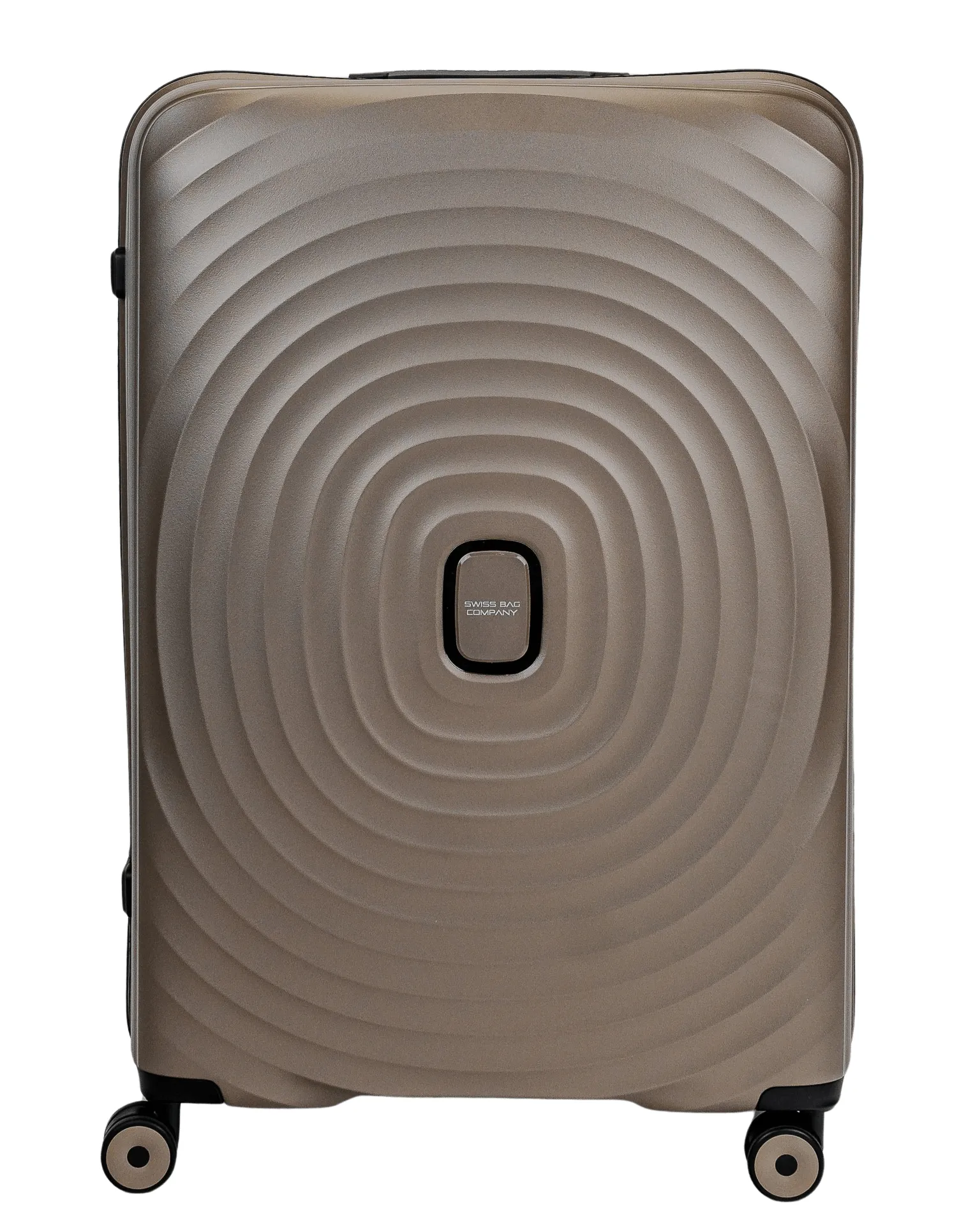 Duża walizka SwissBags Echo 77 cm szampański