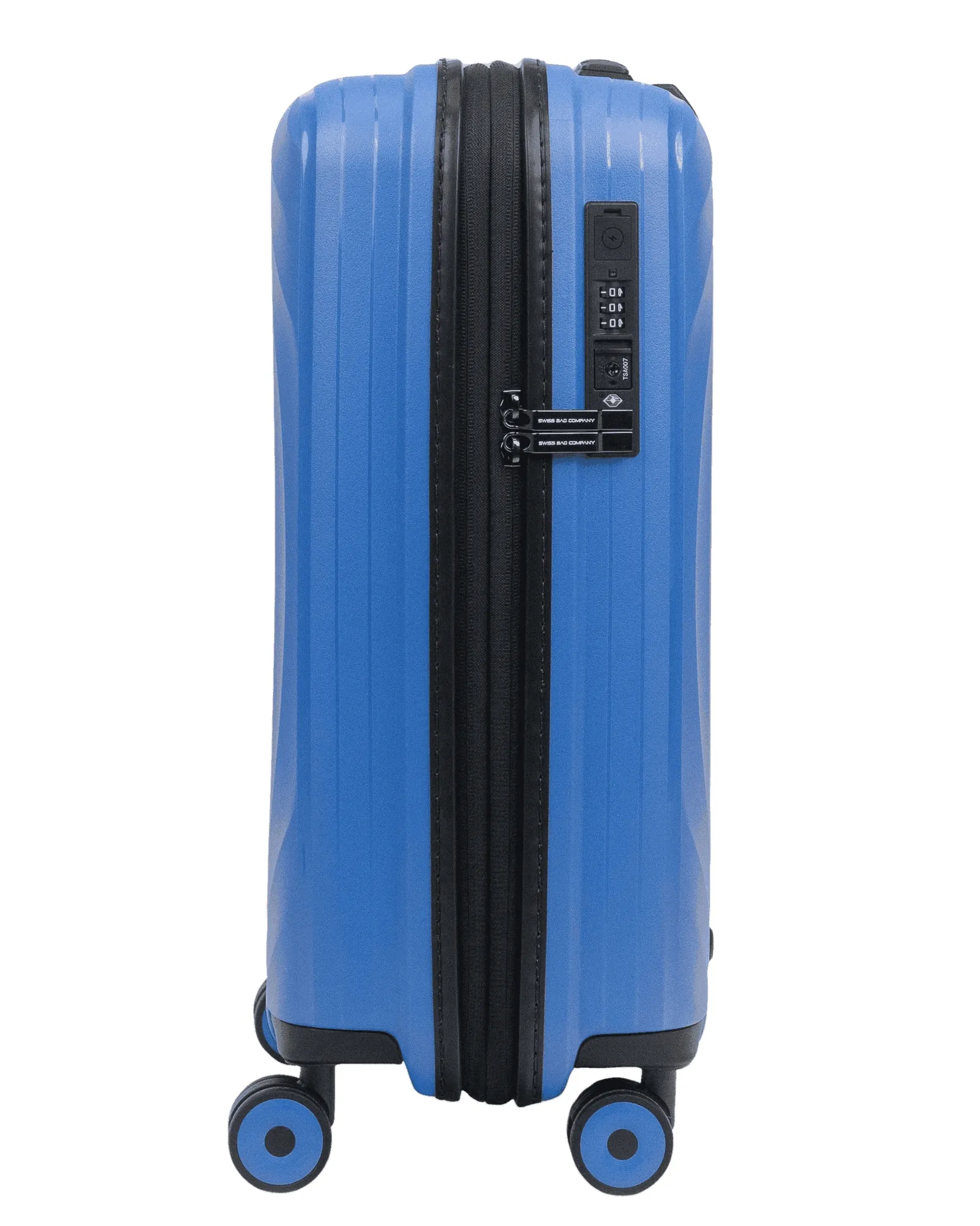 Walizka kabinowa SwissBags Echo 55 cm morski