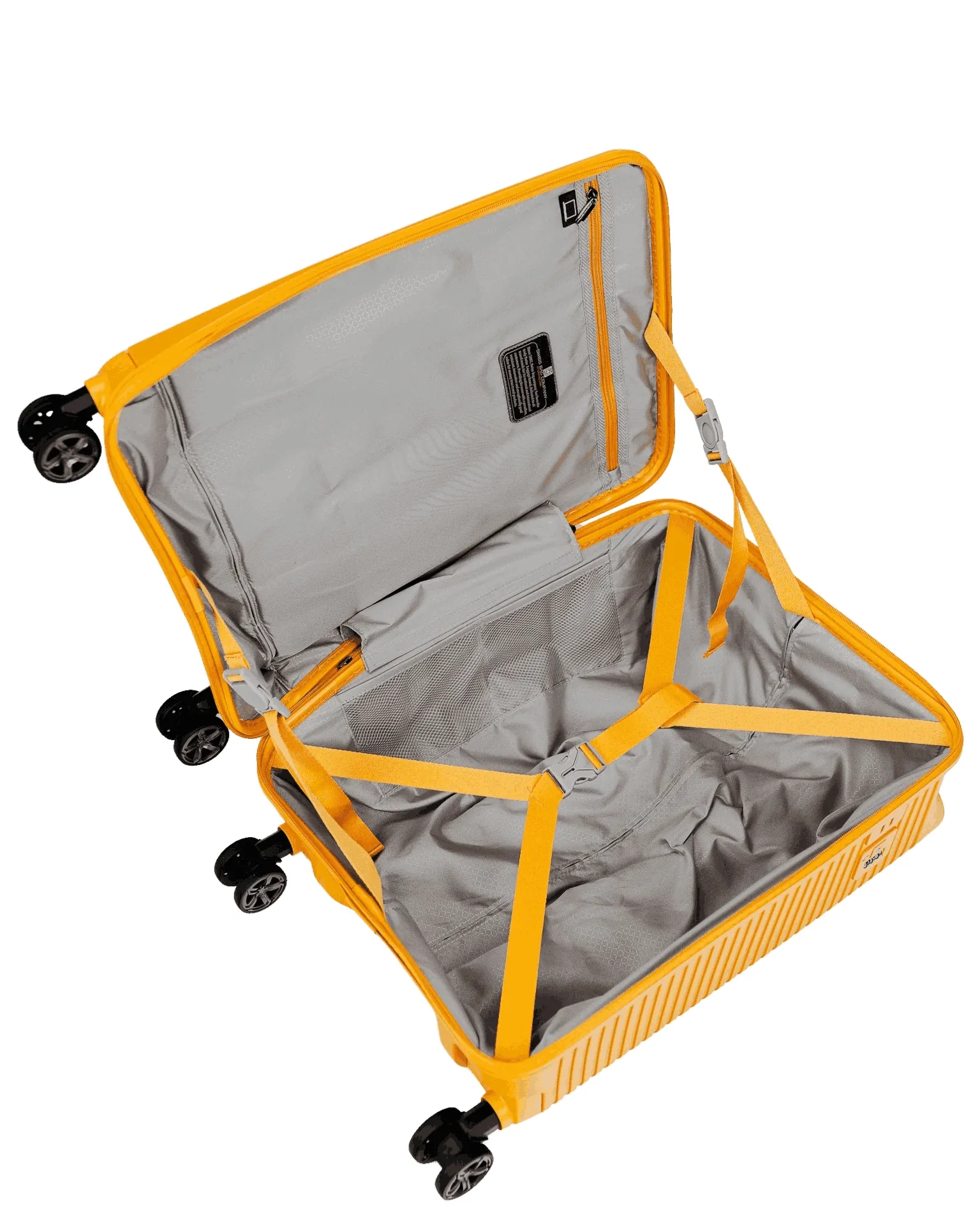 Walizka kabinowa SwissBags Magna 55 cm żółty