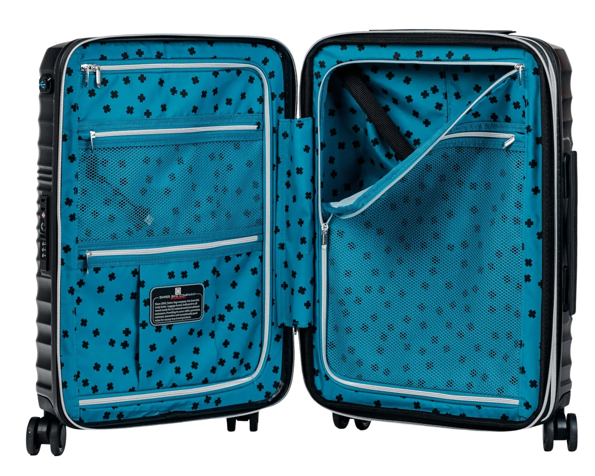 Walizka kabinowa SwissBags Cruise 55 cm czarny