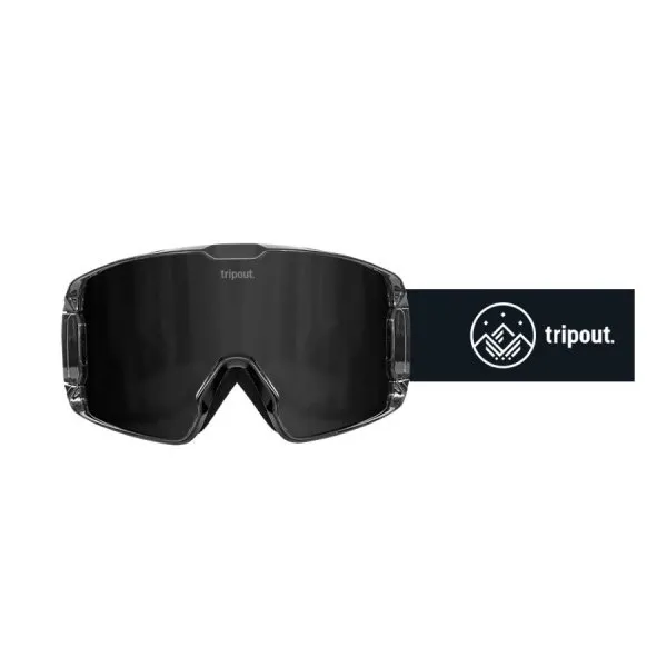 Gogle Tripout TRX Black (black polarized)