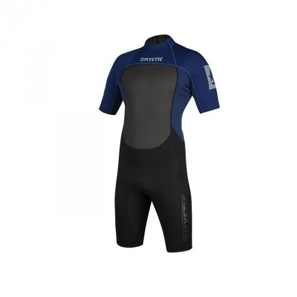 Pianka Mystic Brand 3/2 Shorty Back Zip (night blue) 2024