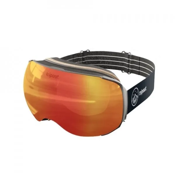 Gogle Tripout Steez Black (orange fire)