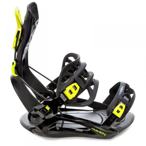 Szybkie wiązania snowboardowe Raven Fastec FT360 (lemon) 2025