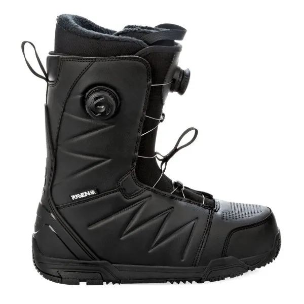 Męskie buty snowboardowe Raven Felix Dual Moz | 2 x boa | czarne