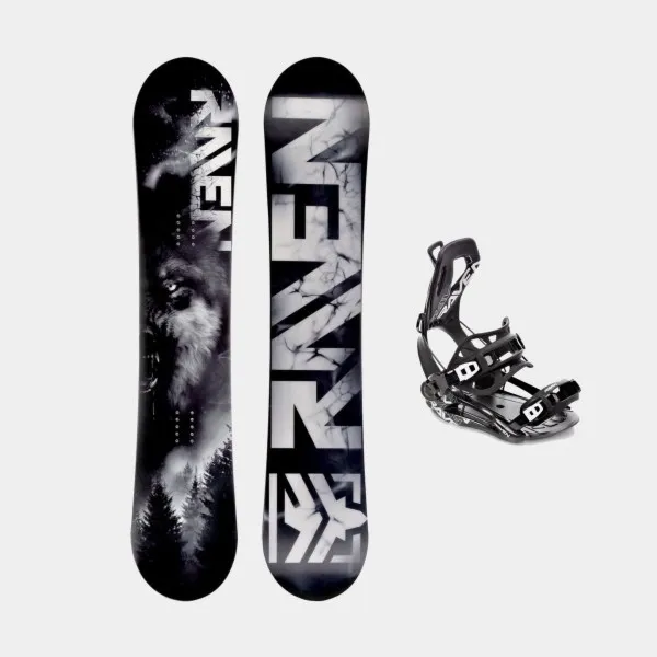 Deska Raven Lupus z wiązaniami Raven FT360 (black)