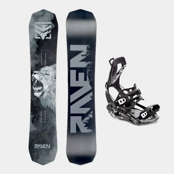 Deska Raven Lion z wiązaniami Raven FT360 (black)
