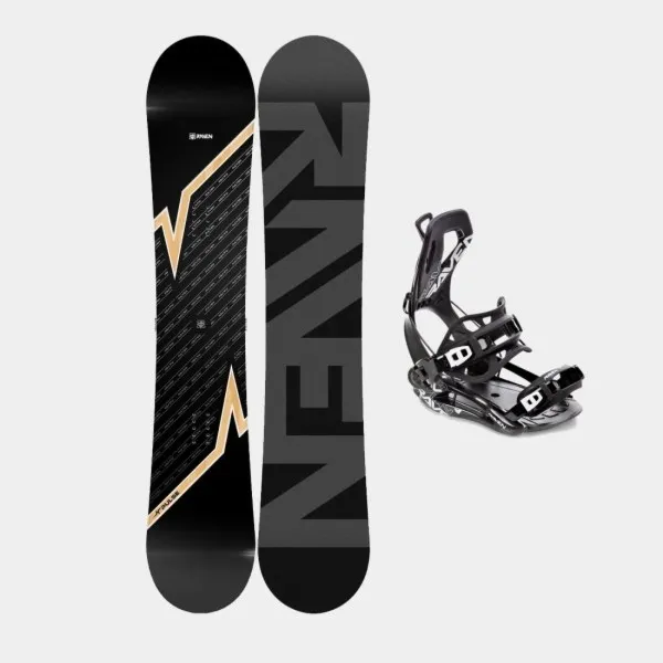 Deska Raven Pulse z wiązaniami Raven FT360 (black)