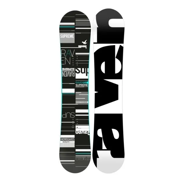 Damska Deska snowboardowa Raven Supreme Black/Mint | 145 | 148 | 151