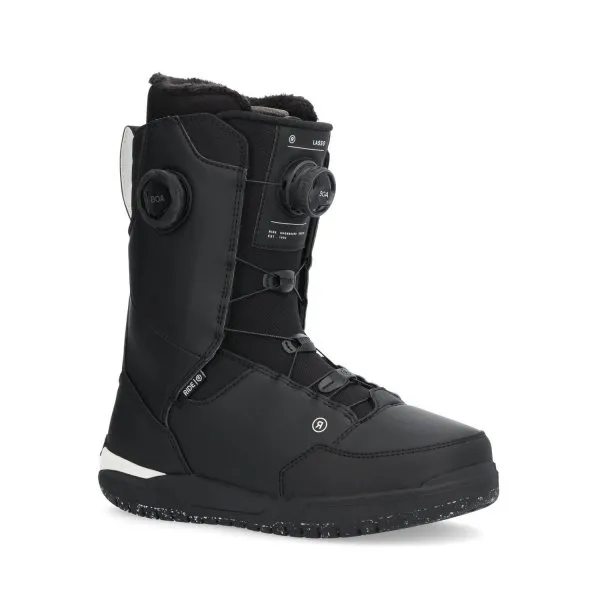Męskie buty snowboardowe Ride Lasso 2 x BOA (czarne) 2025 | 48 | 31cm