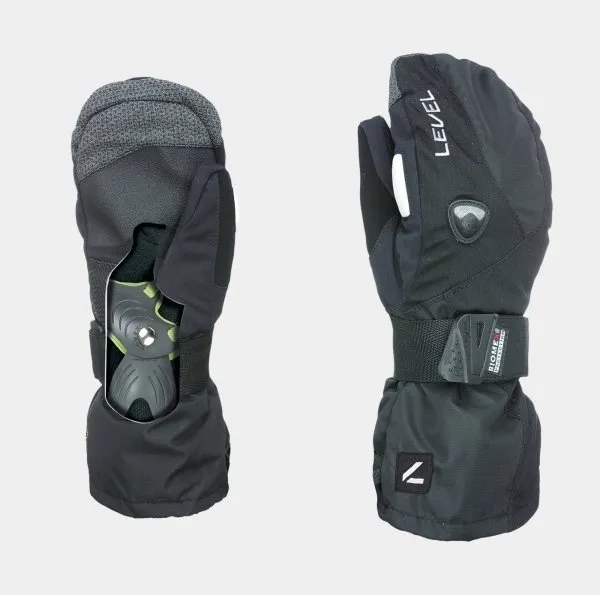 Rękawice z usztywniaczem nadgarstka Level Fly Mitt (black) 2026