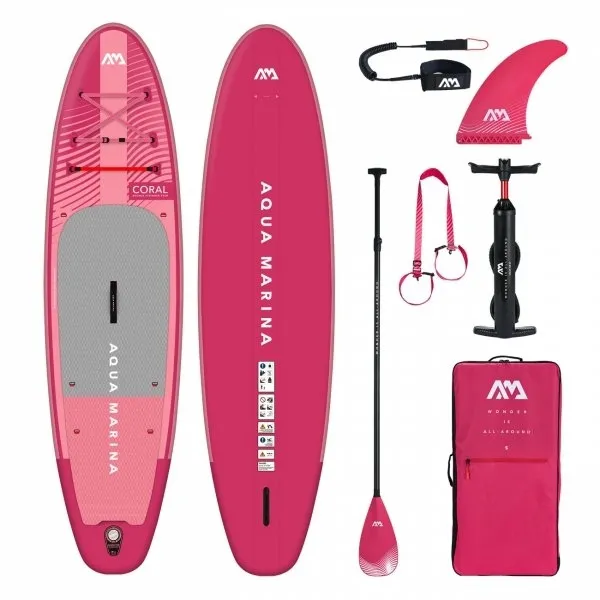 Deska sup Aqua Marina Coral 10'2 Raspberry 2024