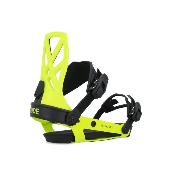 Męskie wiązania snowboardowe Ride A-4 (lime) | aluminiowa baza2025