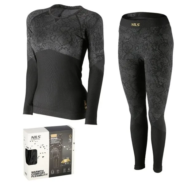 Bielizna termoaktywna Nils Rosa (black) roz. S/M