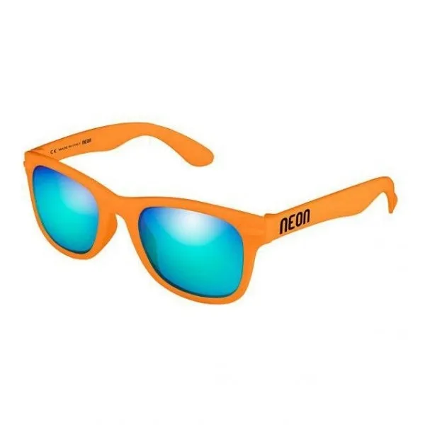 Okulary przeciwsłoneczne Neon Happy (orange fluo/blue)