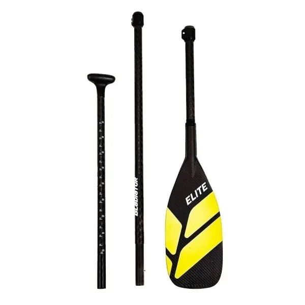 Wiosło Gladiator Elite Full Carbon Yellow