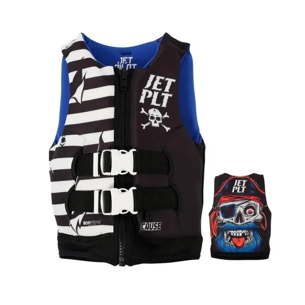 Kamizelka Jetpilot Boys Cause Eco Vest 50N (black) 2025