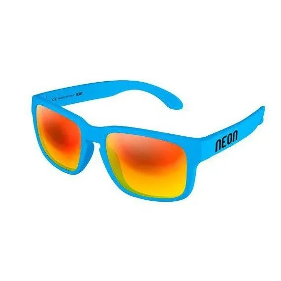 Okulary przeciwsłoneczne Neon Joker (cyan fluo/ red)