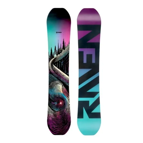 Damska deska snowboardowa Raven Dahlia Carbon Mint/Pink 2026 | 145 | 148 | 151