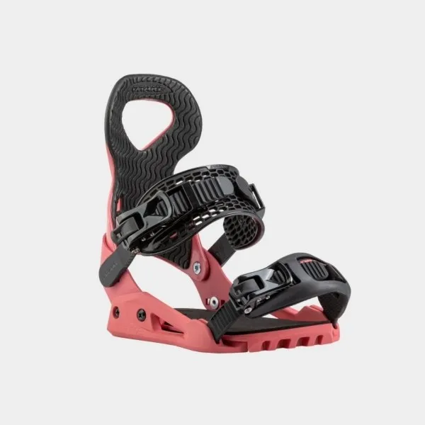 Damskie wiązania snowboardowe Drake Queen (ciemno różowe / czarne) 2025