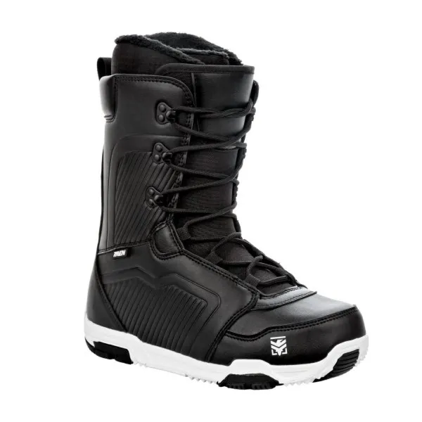 Buty snowboardowe Raven Flush | czarne | sznurowane