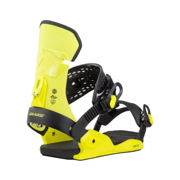 Wiązania snowboardowe Drake Fifty (lime/black) 2026