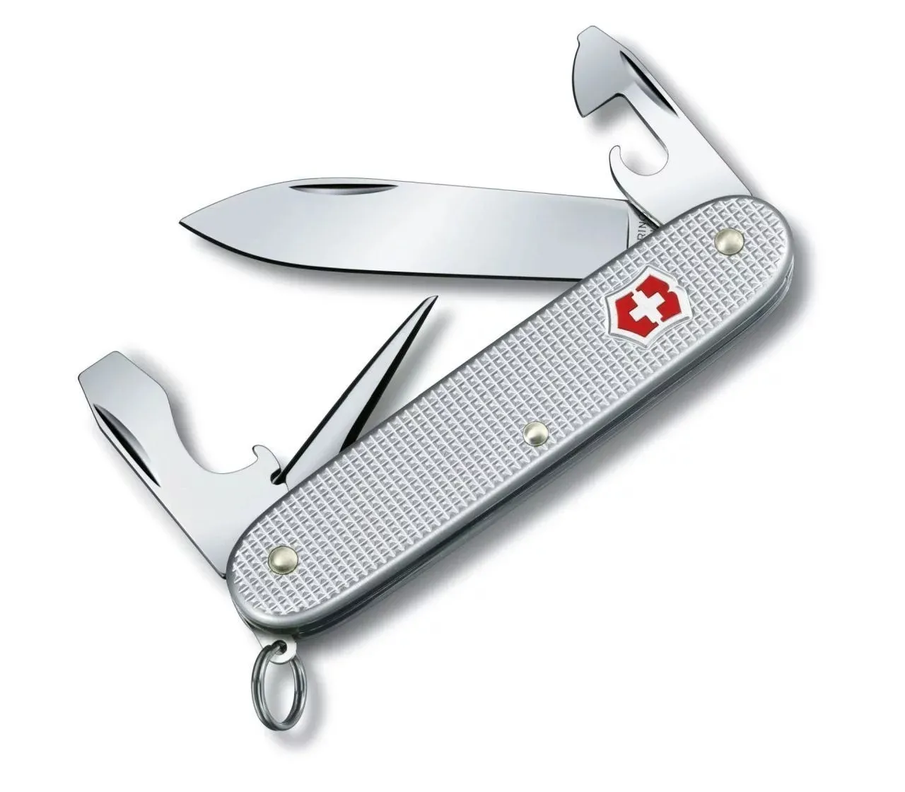Scyzoryk Victorinox Pioneer, 8 funkcji, dł.93mm, srebrny (0.8201.26)