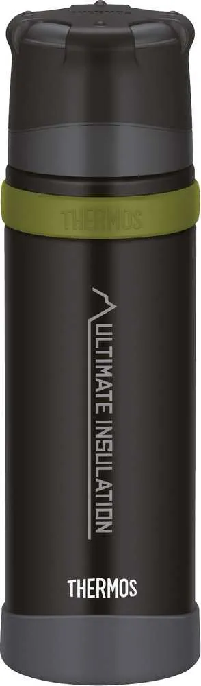 Termos z kubkiem - 500 ml - do warunków ekstremalnych THERMOS - czarny mat