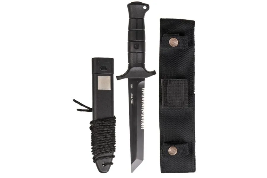 Nóż Mil-Tec German Combat Knife Black 2000, stal 440