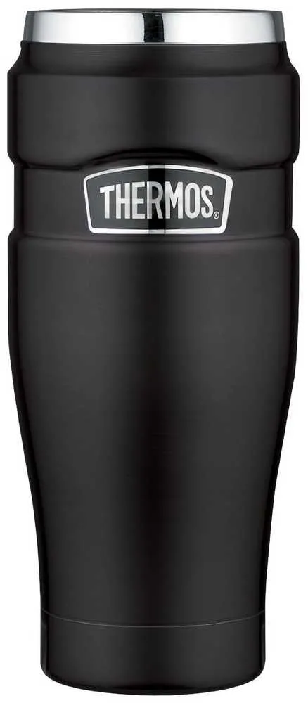 Termokubek wodoszczelny 470 ml THERMOS - czarny mat