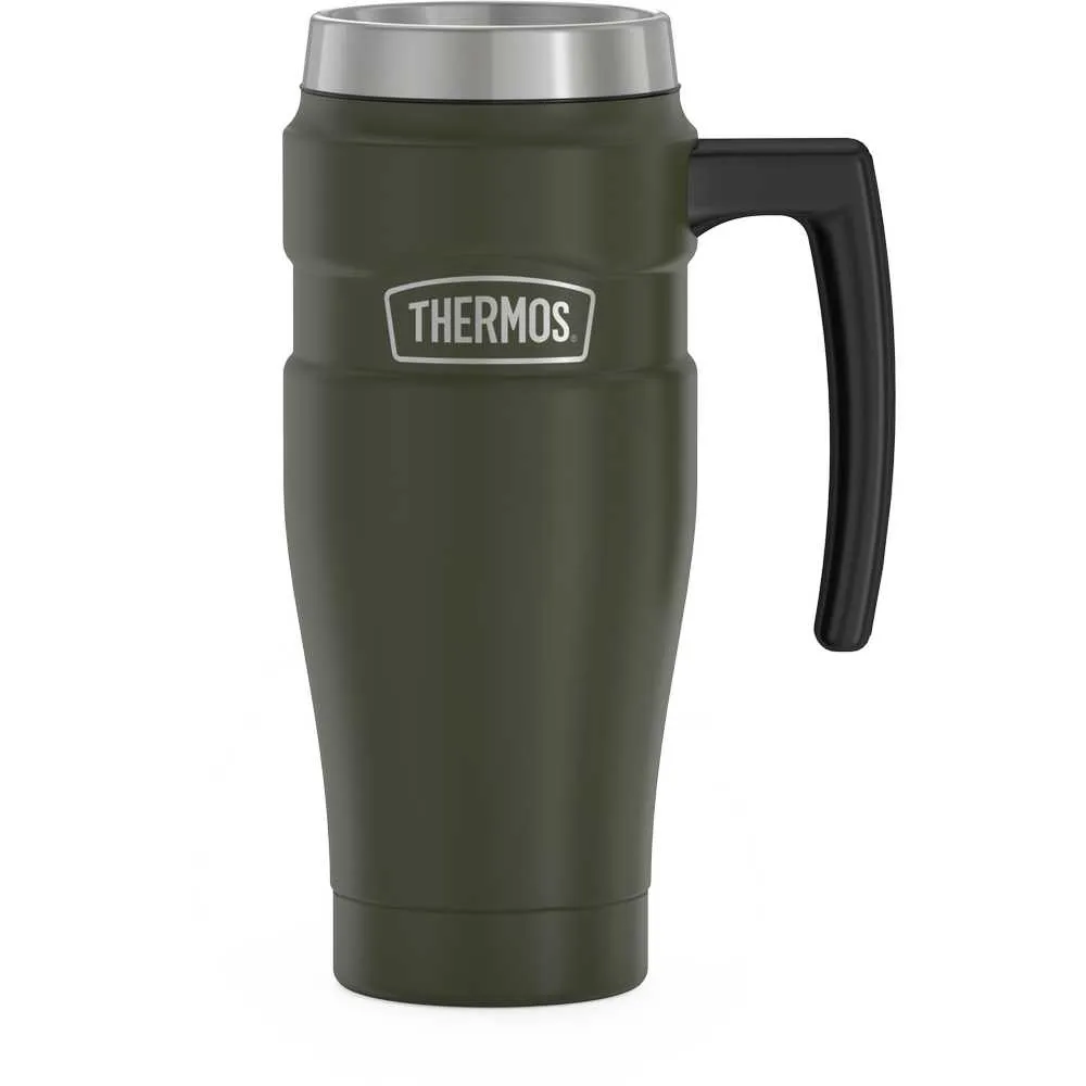 Termokubek wodoszczelny z uchwytem 470 ml THERMOS - zieleń wojskowa