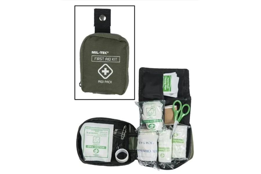 Apteczka Mil-Tec First Aid Kit Midi Pack - Olive