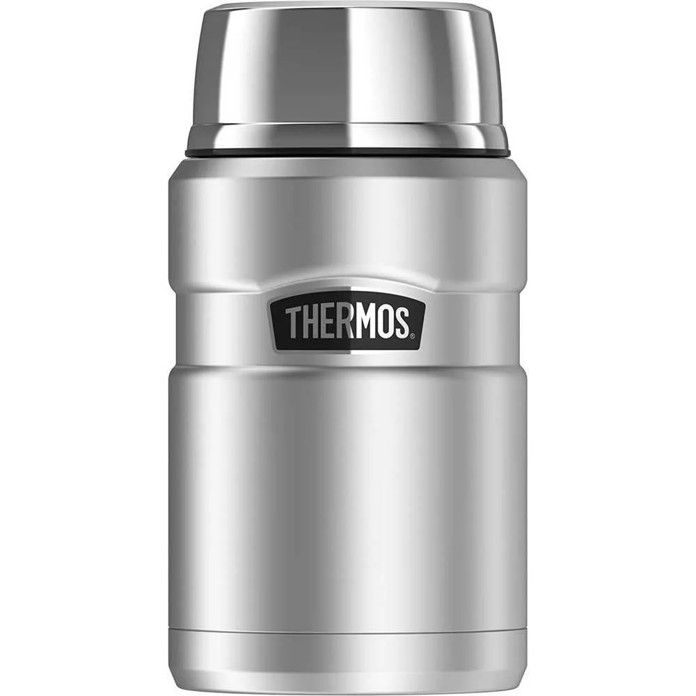 Termos na jedzenie 710 ml ze składaną łyżką i kubkiem THERMOS - stal nierdzewna