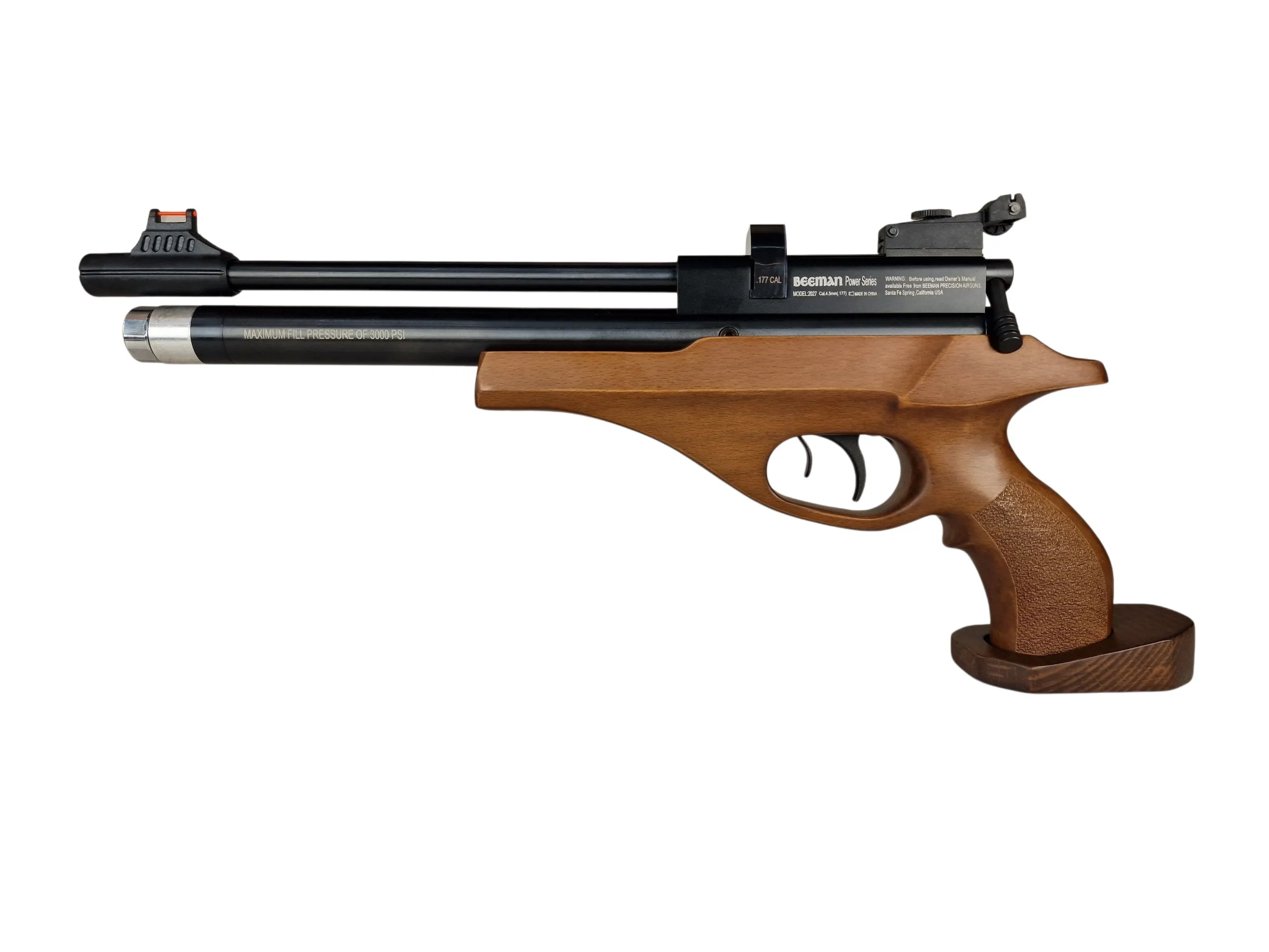 Pistolet wiatrówka BEEMAN 2027 Marshal PCP kal. 4,5 mm 12-strzałowy