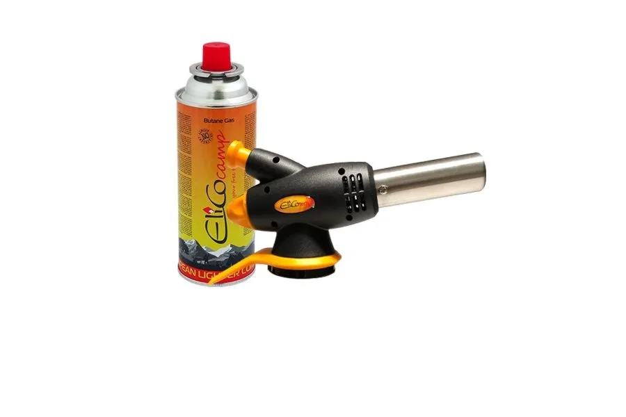 Palnik turystyczny ELICO RK-3110 z gazem 220g-zestaw
