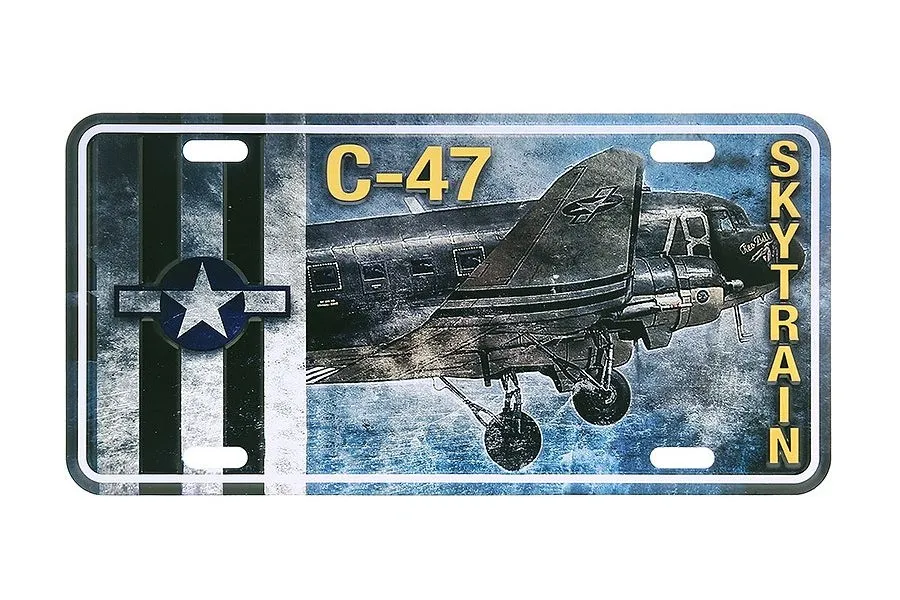Tablica rejestracyjna C-47 SkyTrain