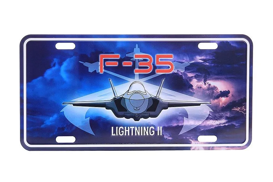 Tablica rejestracyjna F-35 Lightning II
