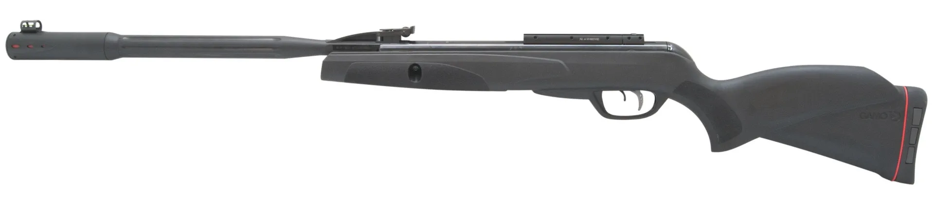 Karabinek wiatrówka Gamo Black Fusion IGT GASRAM MACH1 k.4,5mm 1-strzał. do 17 J (6110087-BFIGT16J)