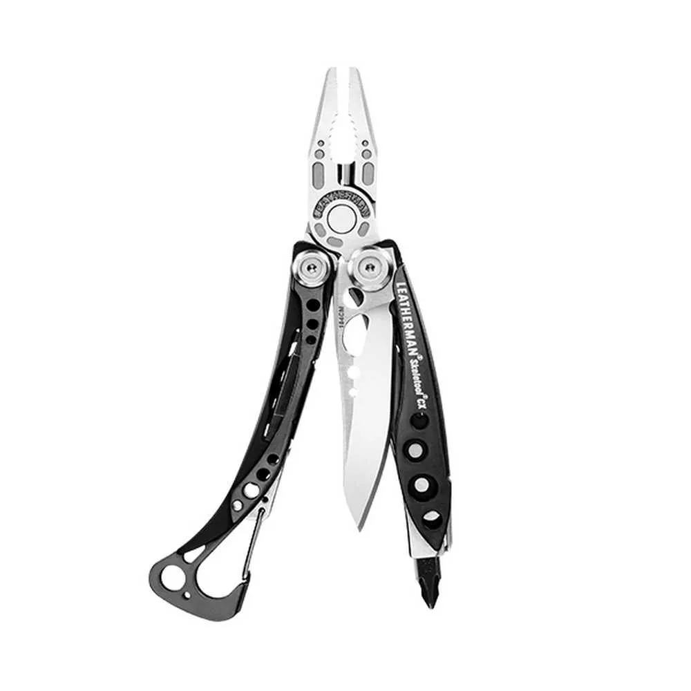 Multitool Leatherman SKELETOOL CX Black & Silver - 7 narzędzi (830923)
