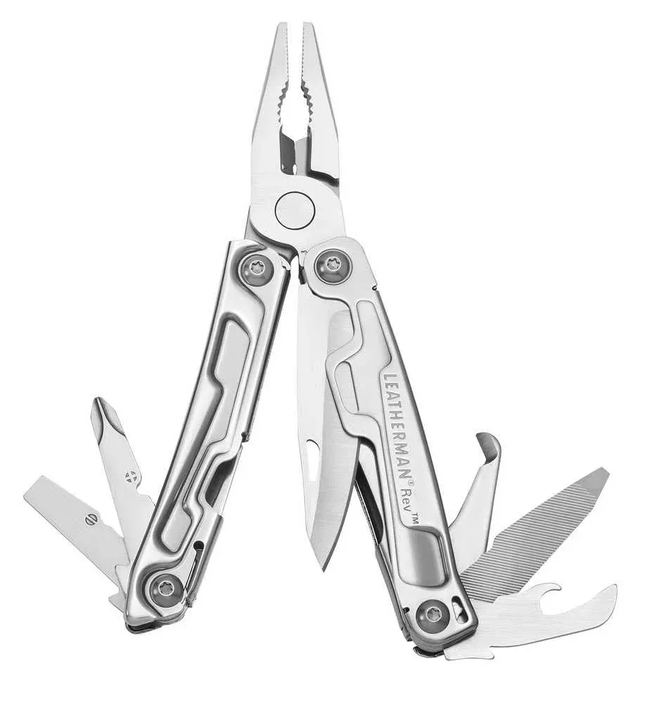 Multitool Leatherman REV Stainless - 14 narzędzi (832130)