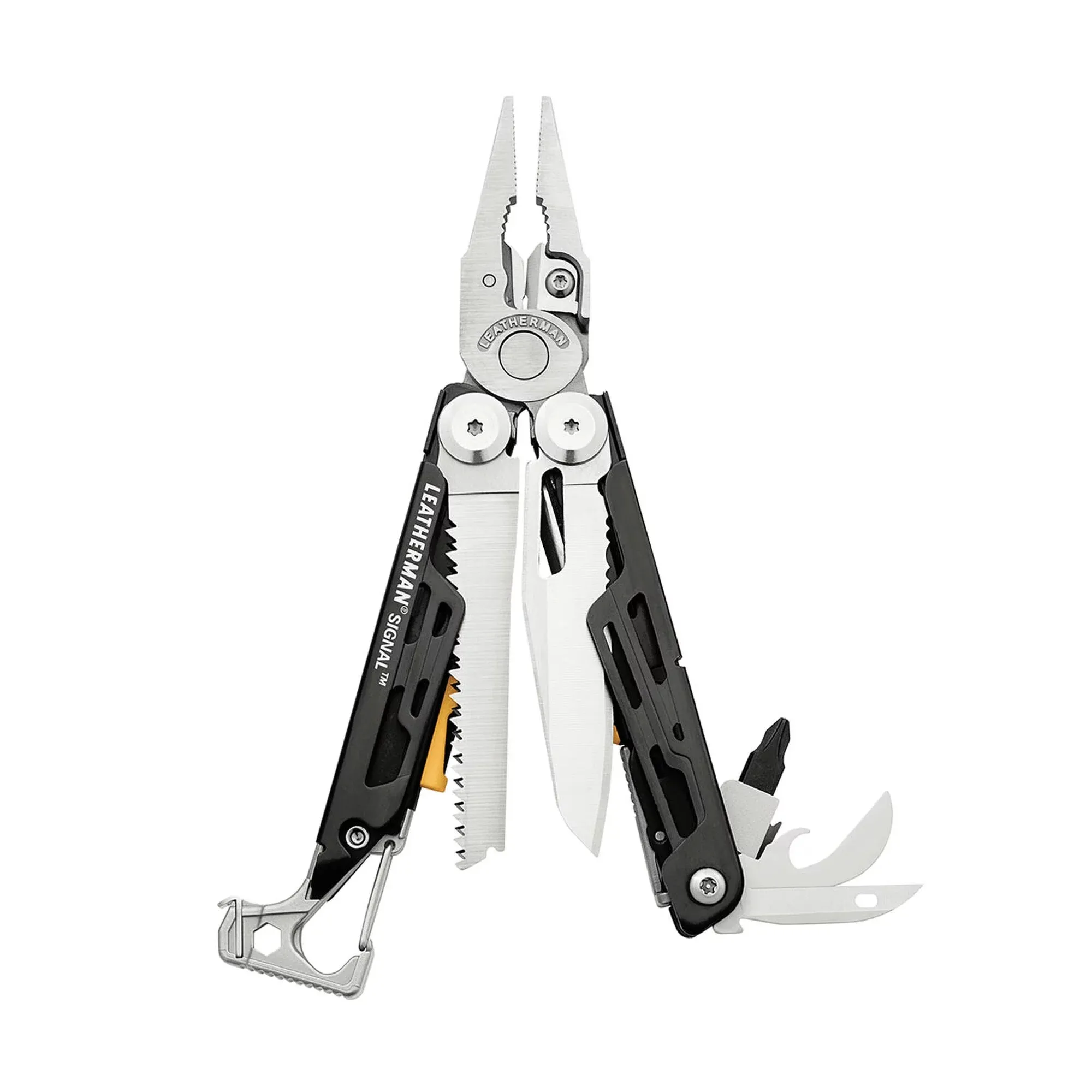 Multitool Leatherman SIGNAL Black - Stainless - 19 narzędzi (832265)