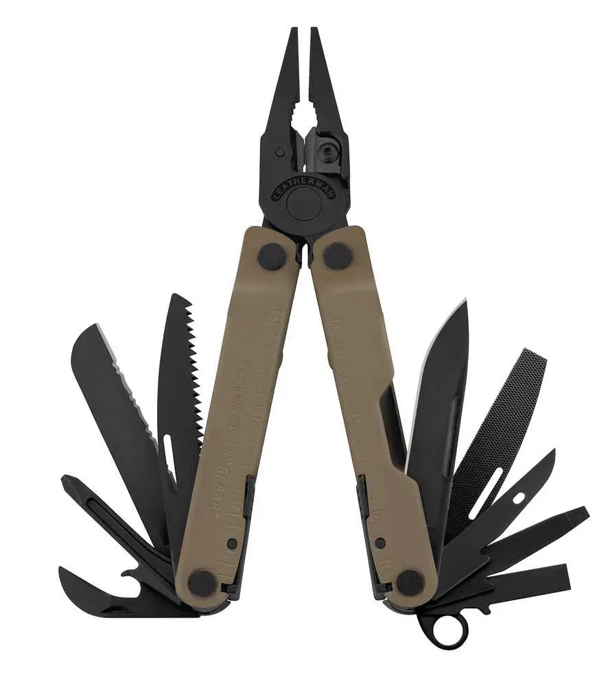 Multitool Leatherman Rebar Coyote-Tan - 17 narzędzi (832406)