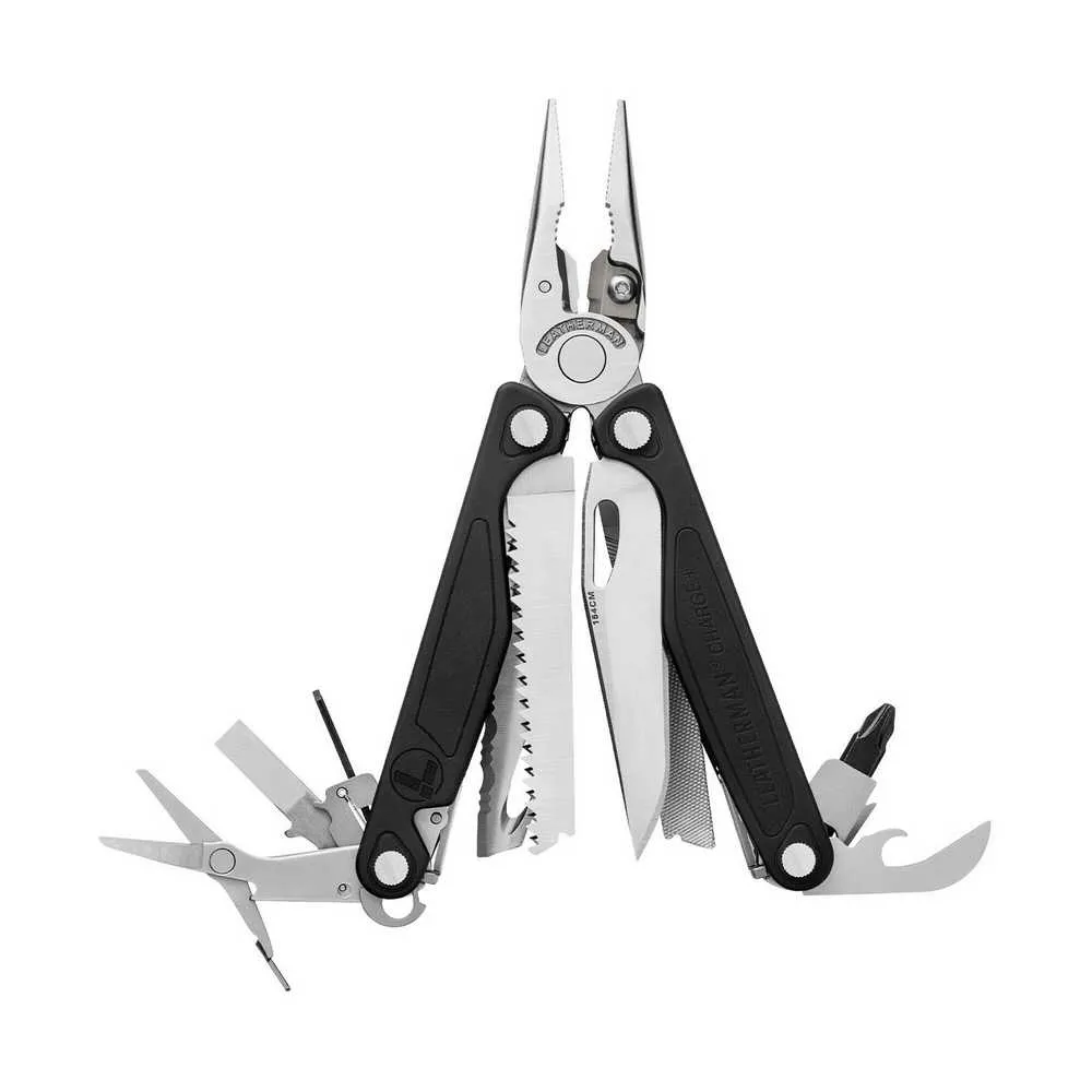 Multitool Leatherman CHARGE Plus Black - Stainless - 19 narzędzi (832516)